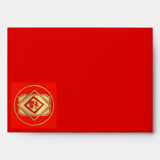 Fu Luck China A4 Envelope