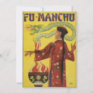 Fu-Manchu Magician Advertisement