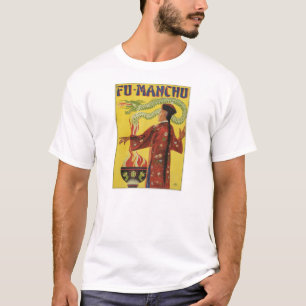 Fu-Manchu Magician Advertisement T-Shirt