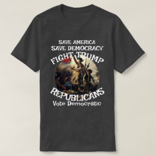 Fubar American Political Election Vote Flag USA T-Shirt