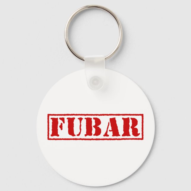 FUBAR KEY RING (Front)