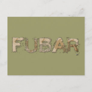 FUBAR POSTCARD