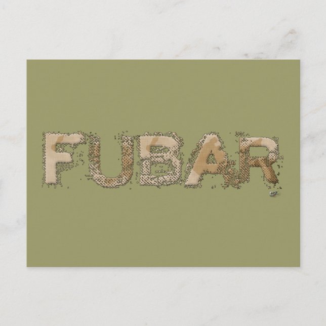 FUBAR POSTCARD (Front)