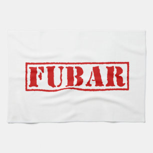 FUBAR TEA TOWEL