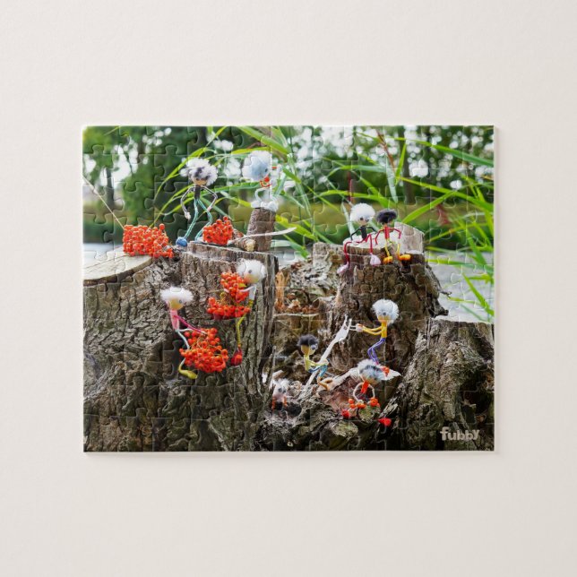 Fubby activity's search plate on a bersenfight. jigsaw puzzle (Horizontal)