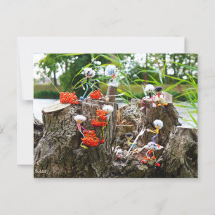 Fubby activity's search plate on a bersenfight. postcard