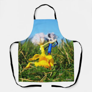 Fubby dolls dancing with Narcissendress. Apron