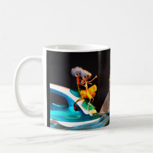 Fubby in the iconic film scene from Titanic. Coffee Mug