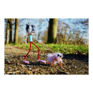 Fubby who leaves his dog. poster