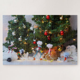 Fubby's in Winter wonderland. Jigsaw Puzzle
