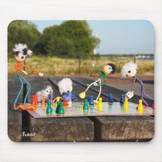 Fubby's playing "Man doesn't make you worse!" Mouse Pad (Front)