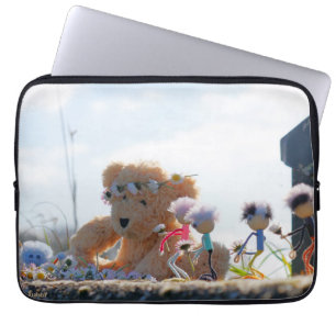 Fubby's taking daisy to a Beer. Laptop Sleeve