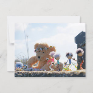 Fubby's taking daisy to a Beer. Postcard