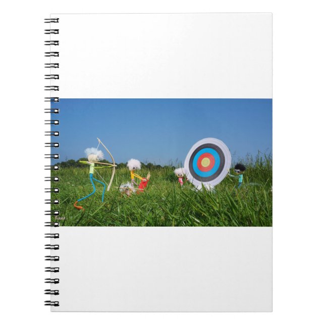 Fubby's that are archery shooting notebook (Front)