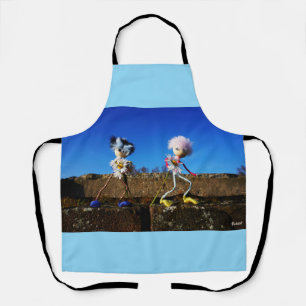 Fubby's that are each other's Valentine. Apron