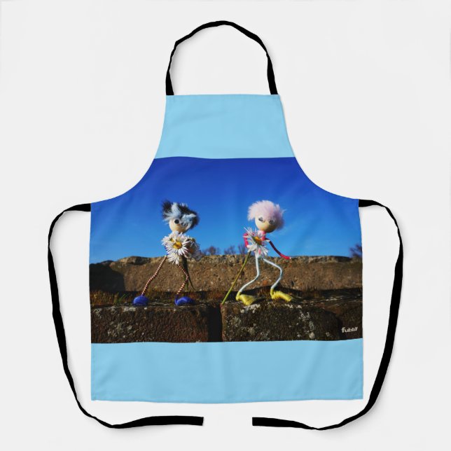 Fubby's that are each other's Valentine. Apron (Front)