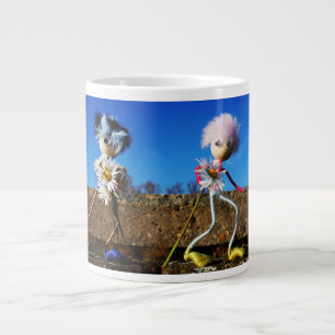 Fubby's who are each other's Valentine. Large Coffee Mug