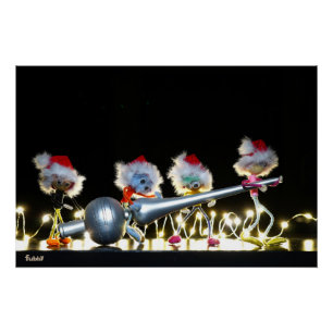Fubby's with Christmas decorations in a Christmas
