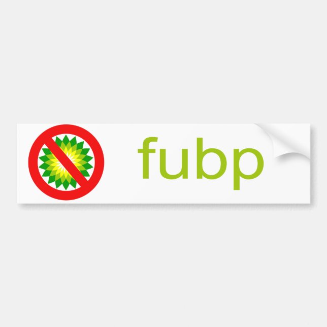 FUBP BUMPER STICKER (Front)
