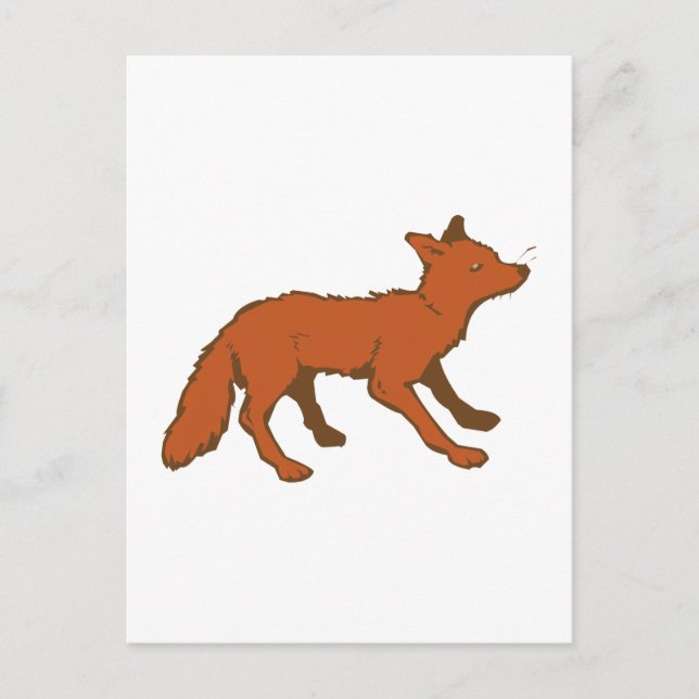 Fuchs fox postcard (Front)