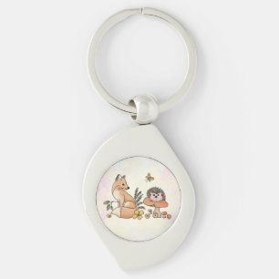 Fuchs und Igel Key Ring