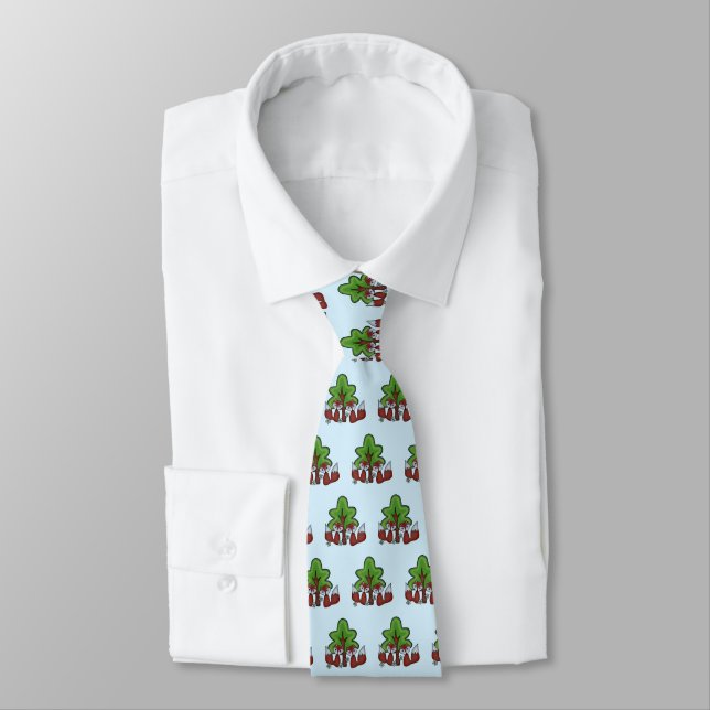 Füchse mit Baum Tie (Tied)