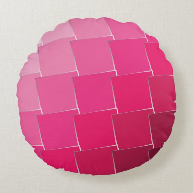 fuchsia 11 round cushion (Front)