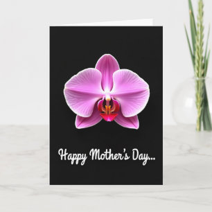 Fuchsia Bloom Mothers Day Card