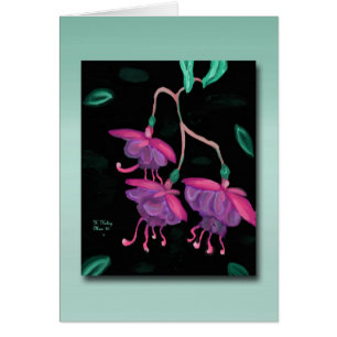 Fuchsia card