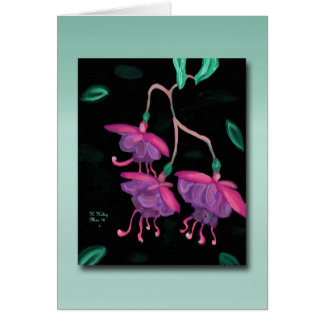 Fuchsia card