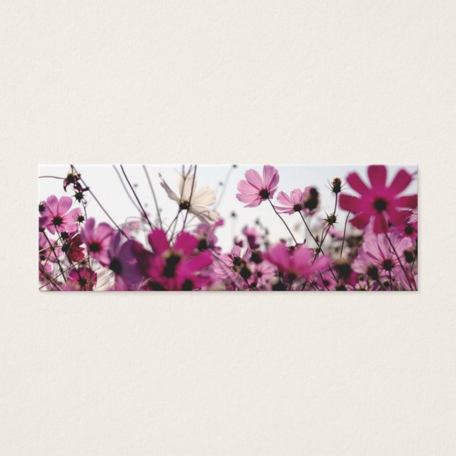 Fuchsia Chamomile Bookmark (Customisable) (Front)