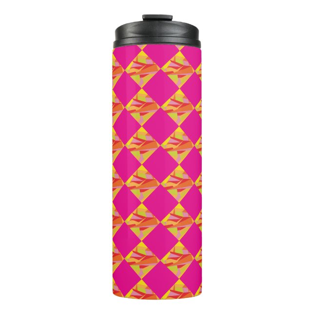 Fuchsia Diamond Water Bottle (Front)