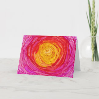 "Fuchsia Dream" - All Occasion Greeting Card