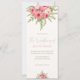 Fuchsia Dream Invitation