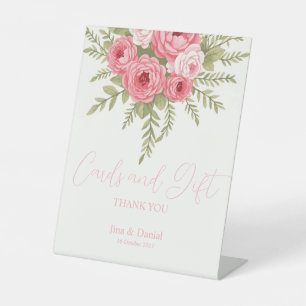 Fuchsia Dream Pedestal Sign