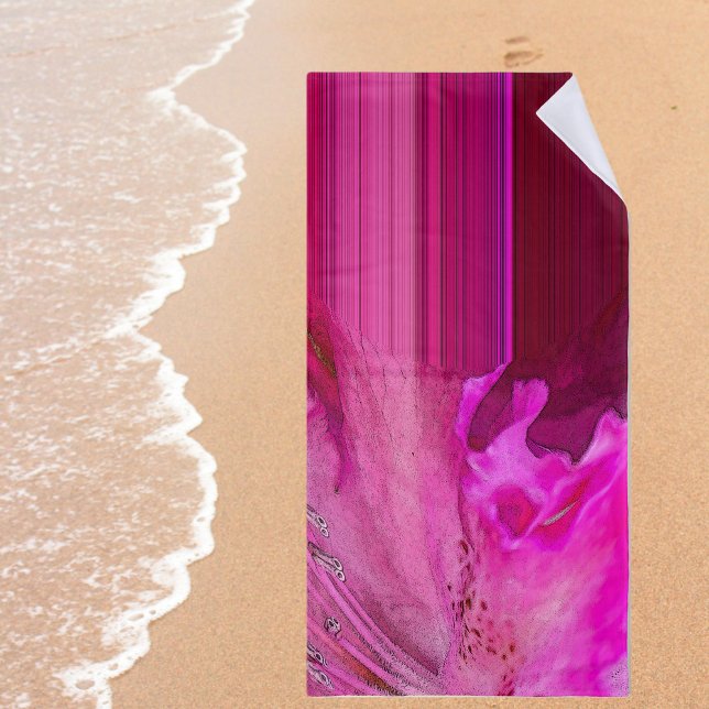 Fuchsia fantasy  beach towel (Creator Uploaded)
