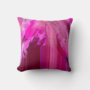Fuchsia fantasy cushion