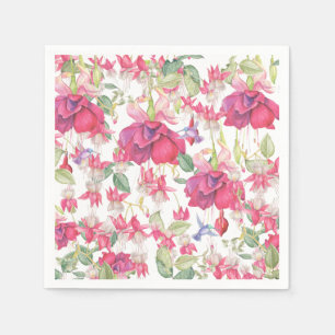 Fuchsia Fantasy Napkin