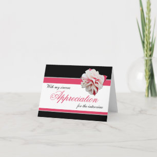 Fuchsia Flower Pink Black Interview Thank You