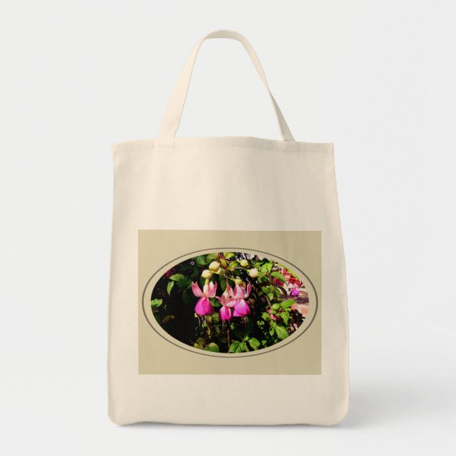 Fuchsia Frame Tote Bag (Front)
