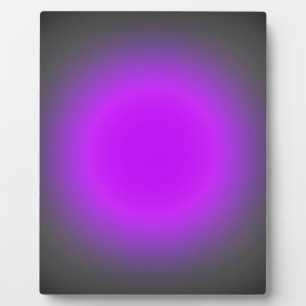 Fuchsia & Grey Focus Plaque