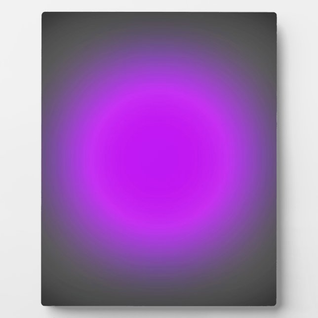 Fuchsia & Grey Focus Plaque (Front)