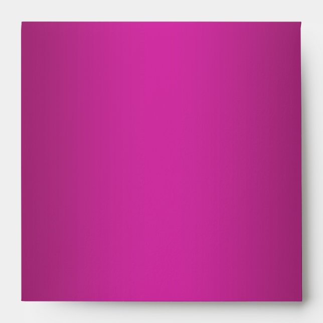 Fuchsia Hot Pink Linen Envelopes (Front)