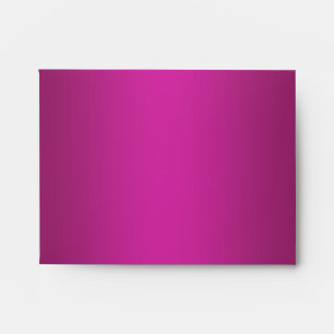Fuchsia Hot Pink Linen RSVP Envelopes