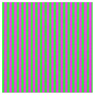 Fuchsia & Lime Lines Pattern Fabric