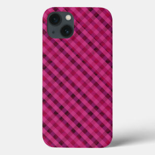 Fuchsia Plaid - Custom iPhone 6 Tough Case