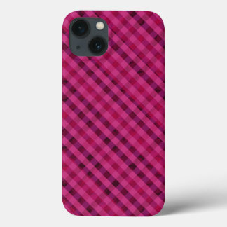 Fuchsia Plaid - Custom iPhone 6 Tough Case
