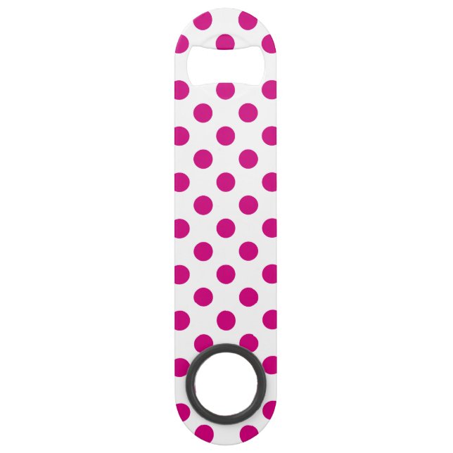 Fuchsia polka dots (Front)