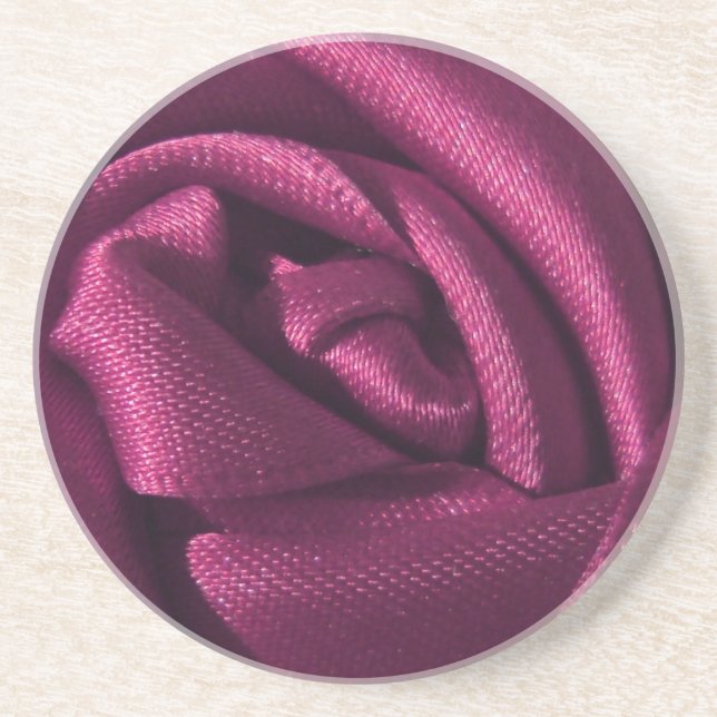 Fuchsia Rose Coaster (Front)