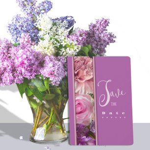 Fuchsia  Secret Gardens Birthday Party Invitation